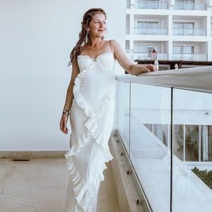 An oh Polly mermaid vibes dress